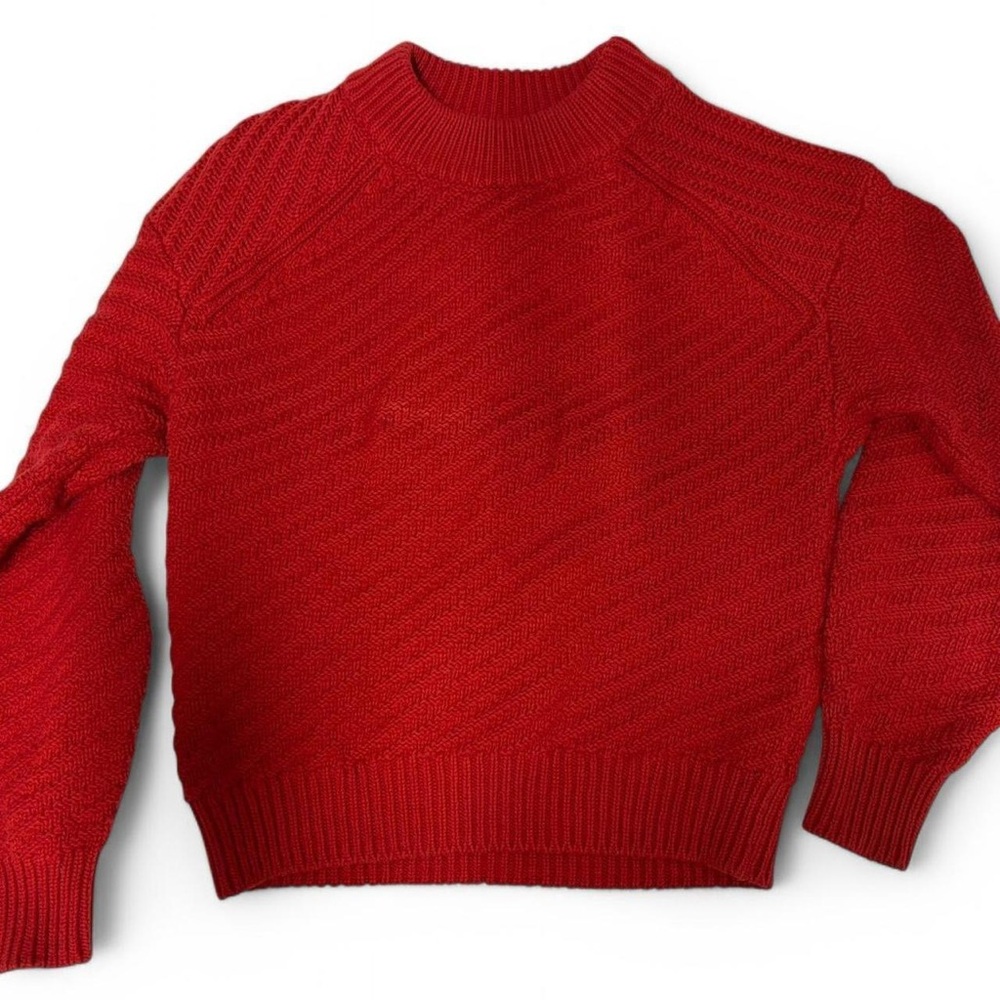Women’s Universal Thread Red Knit Sweater Size S